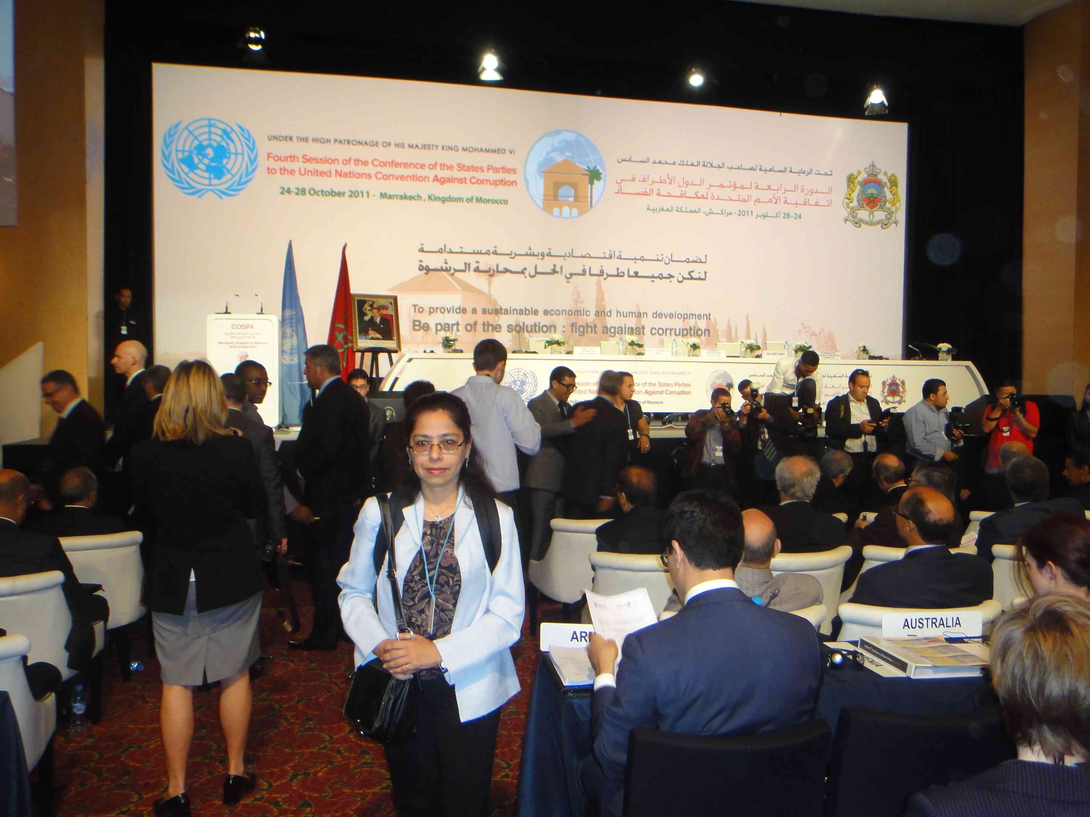 Proética participó en la 4ª edición de la Conferencia de Estados Partes de la Convención de Naciones Unidas contra la Corrupción