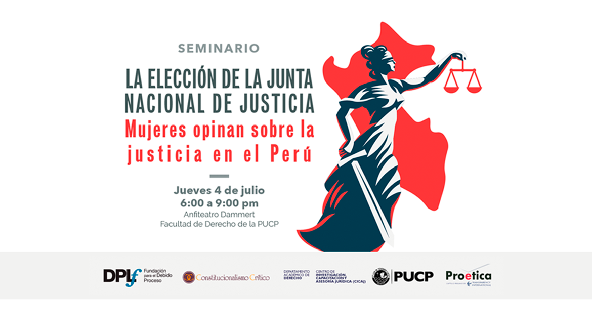 Mujeres expertas opinarán sobre la justicia en el Perú  en el marco de la elección de la Junta Nacional de Justicia