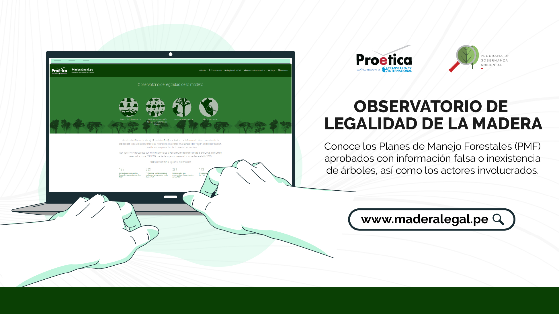 Proética inicia interoperabilidad entre el Observatorio de Legalidad de la Madera y el sistema único de administración de expedientes de las procuradurías públicas del estado peruano (SAEP)